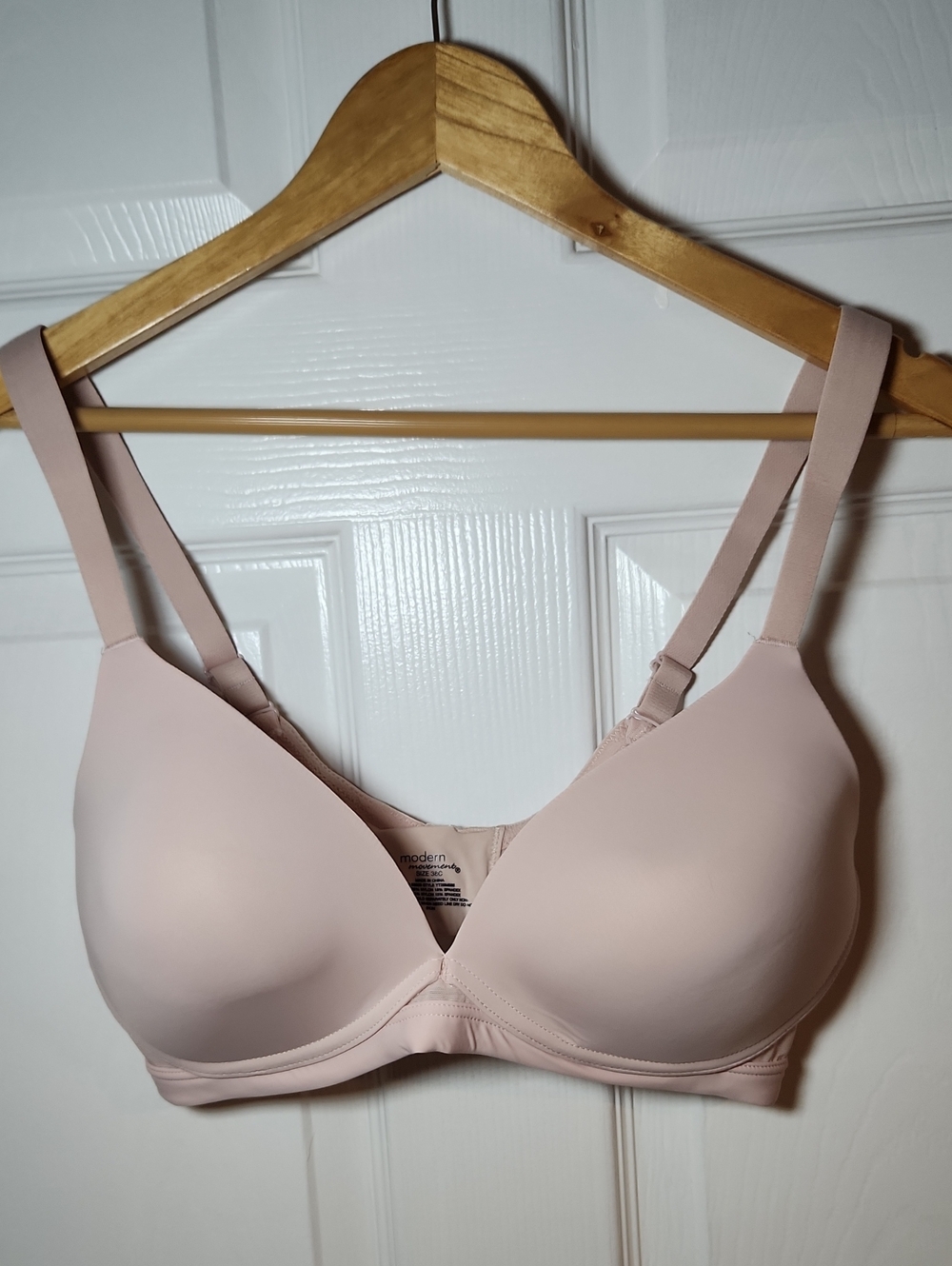 Seamless Light Pink T-Shirt Bra